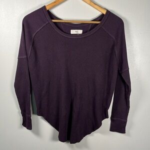 Tna Alder Thermal Purple Top Size XS.